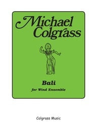 cover Bali Concert Band sheet music cover